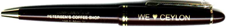 Petersen's Coffee Shop Pen